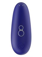 Синий бесконтактный клиторальный стимулятор Womanizer Starlet 2