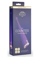 Фиолетовый клиторальный вибратор The Countess Pinpoint Vibrator (19 см)