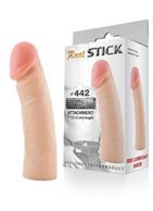Фаллоимитатор-насадка RealStick #442 - 17,5 см.
