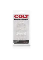Комплект из 2 прозрачных эрекционных колец COLT Enhancer Rings