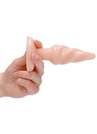 Телесная витая анальная пробка Rounded 5 Inch (12,7 см)