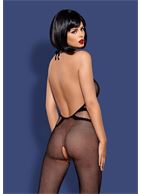 Откровенный комбинезон-сетка N115 с интимным доступом