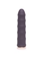 Фиолетовый вибратор с волнообразным стволом Deep Inside Rechargeable Classic Wave Vibrator (16,5 см)