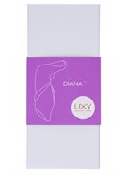 Фиолетовый вибратор Diana - 13,5 см.