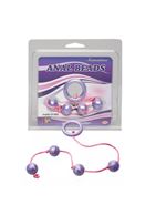 Фиолетовые анальные шарики GOOD VIBES ANAL BEADS SMALL