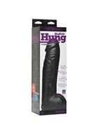 Черная насадка-фаллоимитатор Hung (30,7 см)