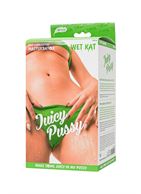 Телесный мастурбатор вагина Wet Kat с функцией самолубрикации