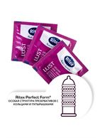 Рифленые презервативы RITEX LUST с пупырышками (3 шт)