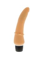 Реалистичный вибромассажёр PURRFECT SILICONE - CLASSIC (17,5 см)