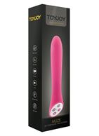 Розовый вибратор Muze Sound Sensitive Pink - 23 см.