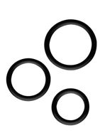 Набор из 3 эрекционных колец SILICONE COCKRINGS