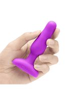 Анальная вибропробка цвета фуксии NOVICE REMOTE CONTROL PLUG FUCHSIA - 10,2 см.