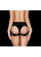Чёрные трусики с вибрацией Exotic Vibrating Panty