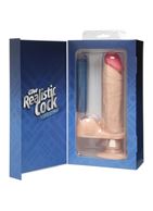 Вибромассажер на присоске The Realistic Cock Vibrating 8” (23,6 см)