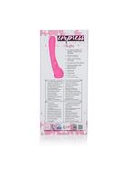 Розовый вибромассажер Impress Wand - 12 см.