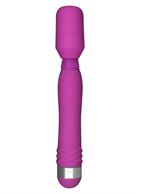 Лиловый массажер FUNKY WAND MASSAGER - 20 см.