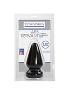 Большая анальная пробка Titanmen Tools Butt Plug 3.75" Diameter Ass Servant (19 см)