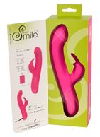 Розовый вибратор кролик Rechargeable G-Spot Vibe (23,5 см)
