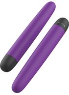 Фиолетовый классический вибратор Bgood Classic (18 см)
