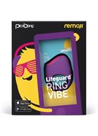 Фиолетовое перезаряжаемое эрекционное кольцо LIFEGUARD RING VIBE