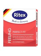 Презервативы анатомической формы с накопителем RITEX PERFECT FIT (3 шт)