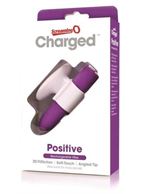 Гладкий мини вибратор Charged Positive (10 см)
