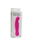Розовый вибратор LITTLE SECRET классической формы (16,5 см)