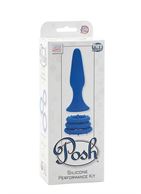 Синий анальный набор Posh Silicone Performance Kits