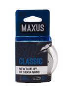 Классические презервативы MAXUS Classic в пластиковом кейсе (3 шт)