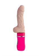 Реалистичный вибратор Ailighter Telescopic Lover с пультом ДУ (27,1 см)