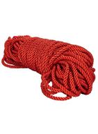 Красная веревка для связывания BDSM Rope (30 м)