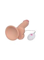 Телесный вибратор реалистик Ultra Soft Dude 9 (22 см)