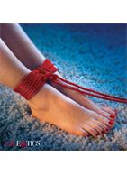 Красная веревка для связывания BDSM Rope (30 м)