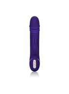 Фиолетовый вибратор с поступательным движением Jack Rabbit Signature Silicone Thrusting Rabbit (20 см)