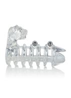 Вибронасадка с клиторальным стимулятором Jaguar Enhancer with Beads