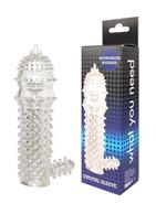 Закрытая прозрачная насадка Crystal Sleeve (12,8 см)