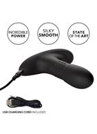 Черный массажер простаты Eclipse Beaded Probe (12,75 см)