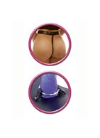Фиолетовый страпон Plus Size Strap-On для дам размера plus size (21 см)