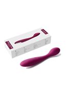 Фиолетовый клиторальный вибратор Keri Violet - 17 см.