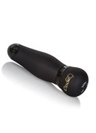 Чёрный мини-вибромассажер Coco Licious Hide  Play Pocket Massagers - 6,25 см.