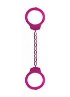 Металлические розовые оковы Pleasure Legcuffs
