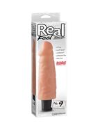Реалистичный вибромассажер Real Feel №9 (19 см)