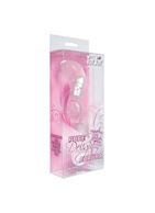 Изысканный белый вибратор Pure Delight Aurora S Shape - 17,5 см.