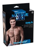 Надувной белокожий секс-мужчина с фаллосом MASSIVE MAN EDDY S. LOVE DOLL