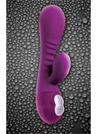 Фиолетовый вибромассажер Alise 2 Purple - 11,6 см.