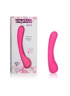 Розовый вибромассажер Impress Wand - 12 см.