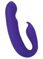 Фиолетовый вибратор G-Spot Dual Stimulator with Rolling Ball (17,1 см)