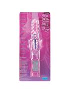 Ротатор Silicone Butterfly со стимулятором клитора-бабочкой (21,5 см)