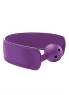 Фиолетовый кляп Brace Ball Purple