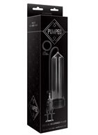 Черная вакуумная помпа Deluxe Beginner Pump для мужчин с насосом в виде поршня